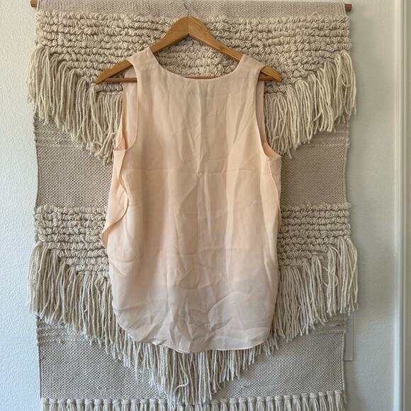 NWT: Derek Lam 10 Crosby 100% Silk Blush Tank - Picture 5 of 5